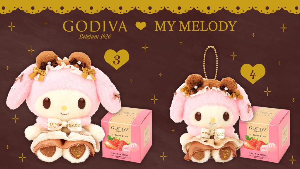 Sanrio x GODIVA Valentines collab 3