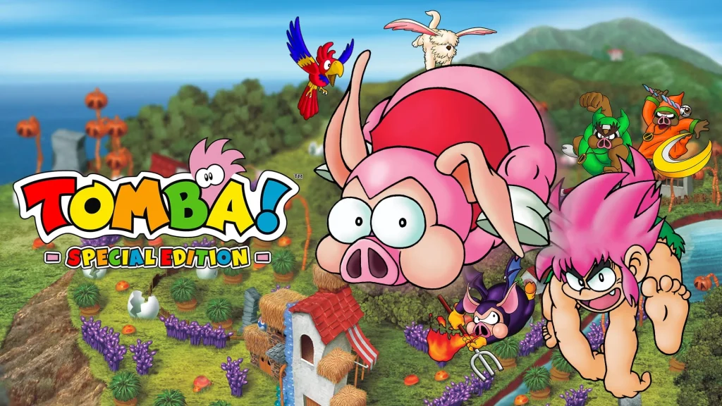 Tomba Switch 2 Key Art