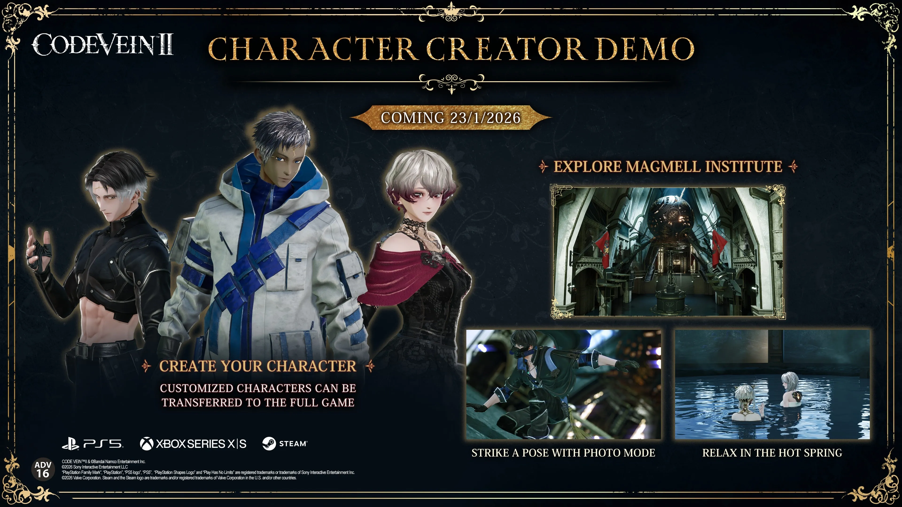 code vein 2 demo and trailer 1