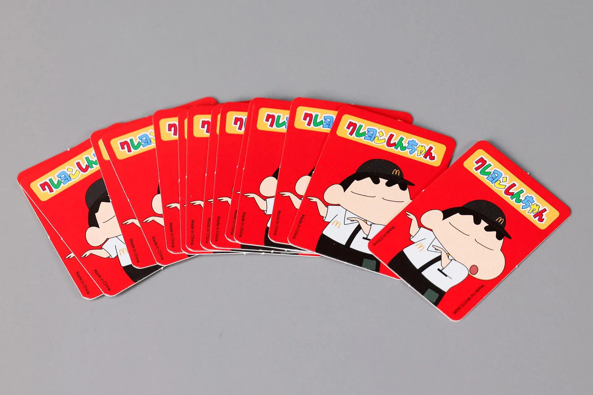 crayon shinchan mcdonalds happy meal 4
