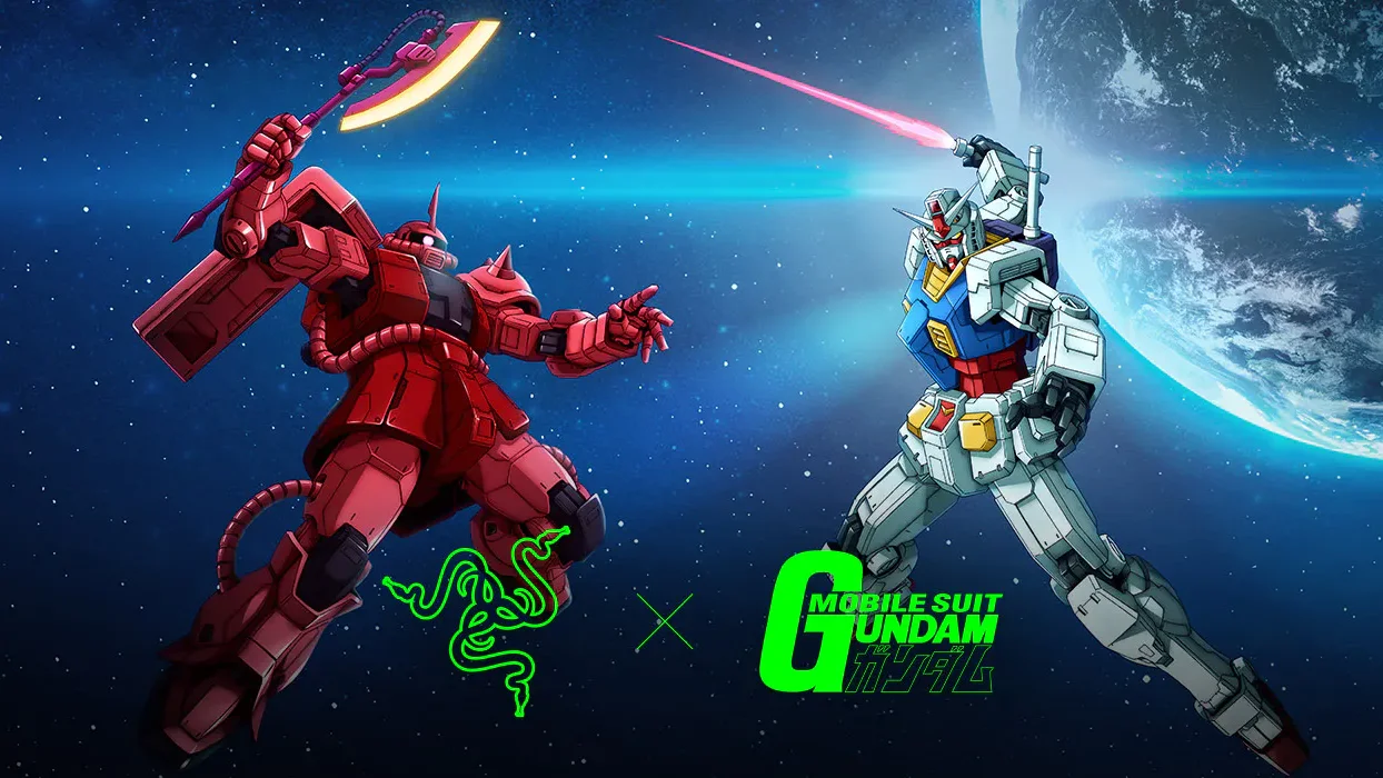 gundam razxer collab
