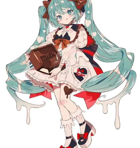 hatsune miku tirol collab art 1