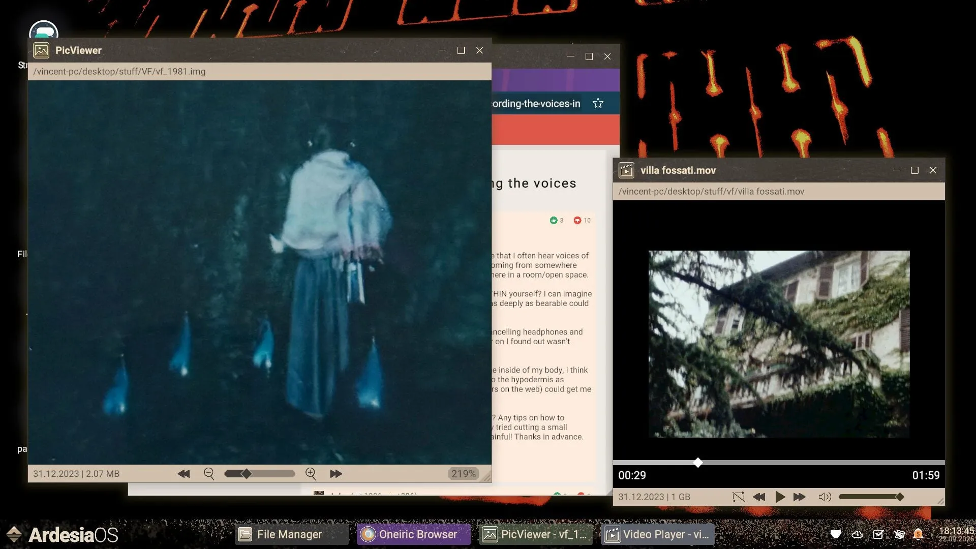 imprinted screenshot 1