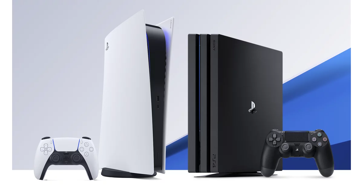 playstation 5 and 4
