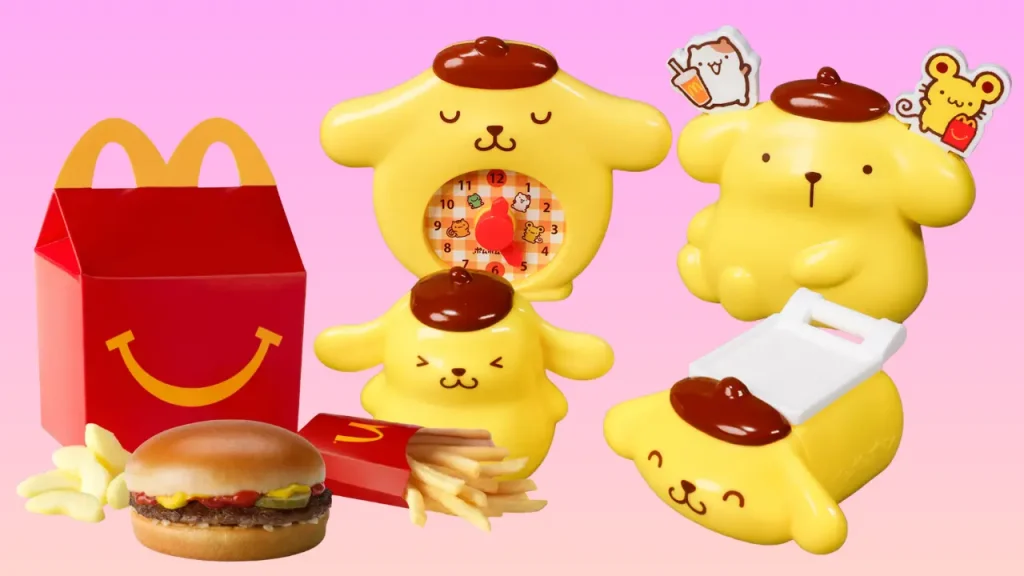 McDonald's Japan Launches New Pompompurin Happy Meals