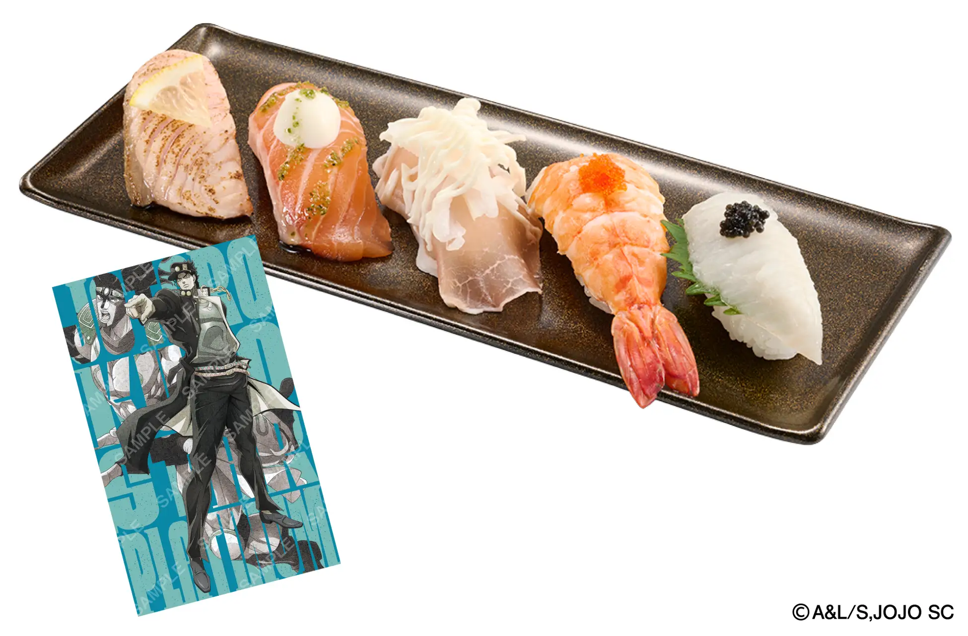 sushiro jojo stardust crusaders collab 7