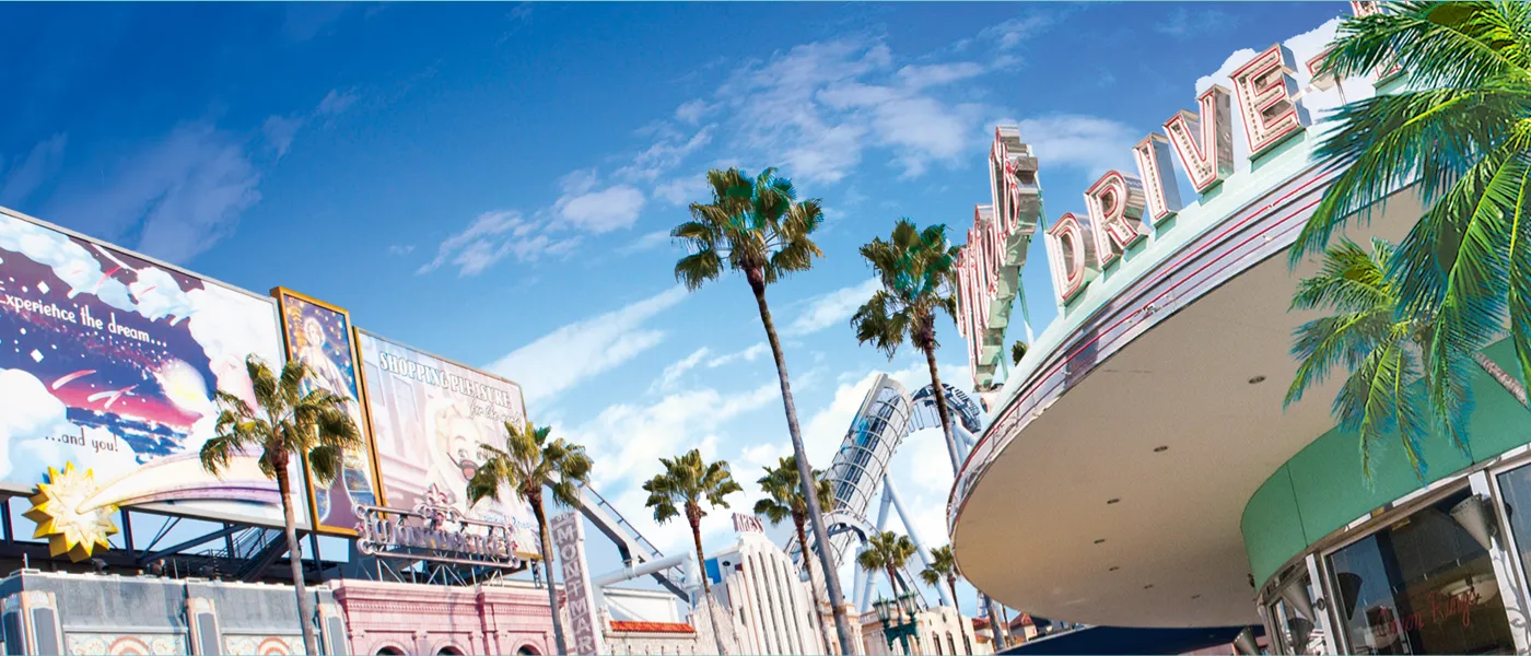 usj universal studios japan hollywood area