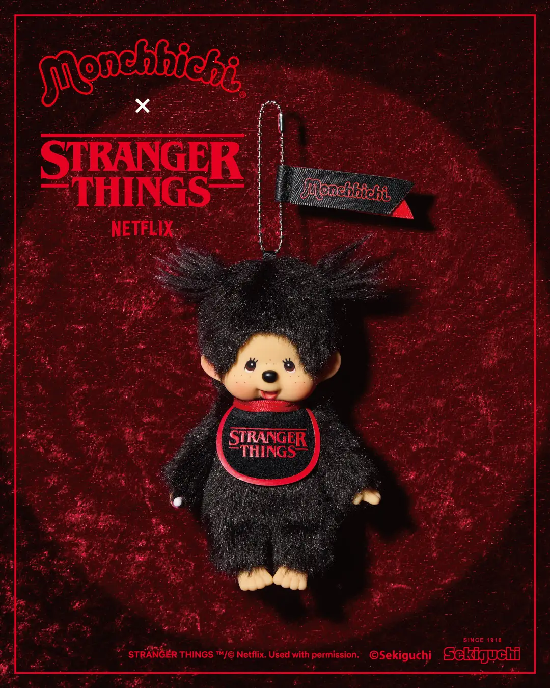 Monchhichi x Stranger Things Collab 2