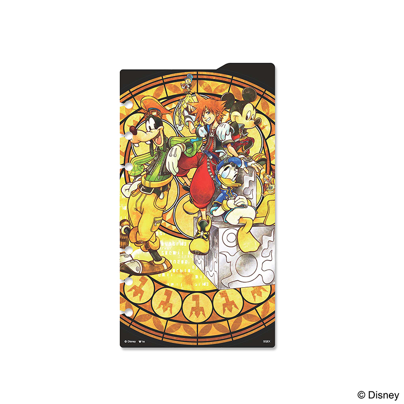 Kingdom Hearts Pin Badge and Stationery 8