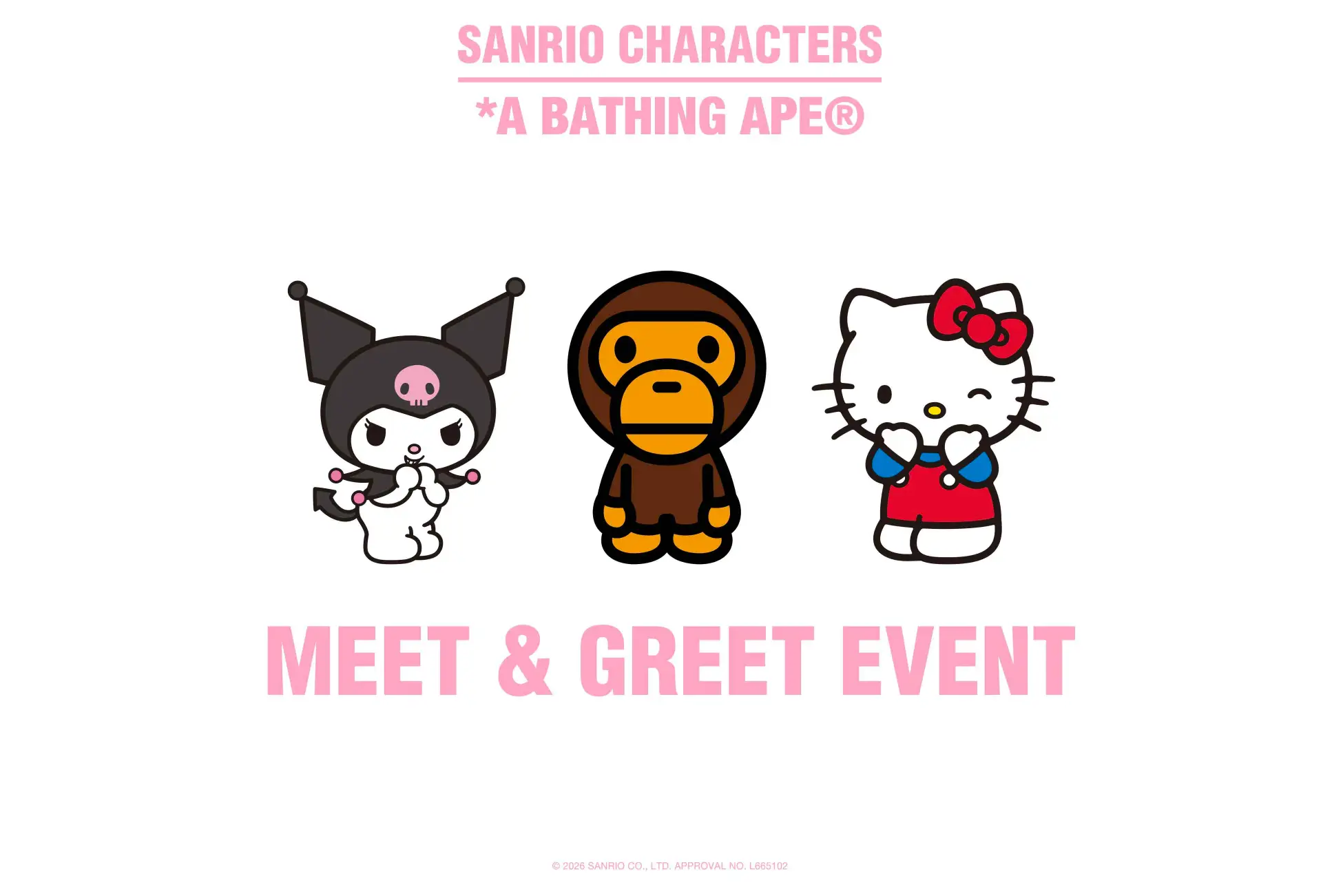 BAPE x Sanrio Collab 21