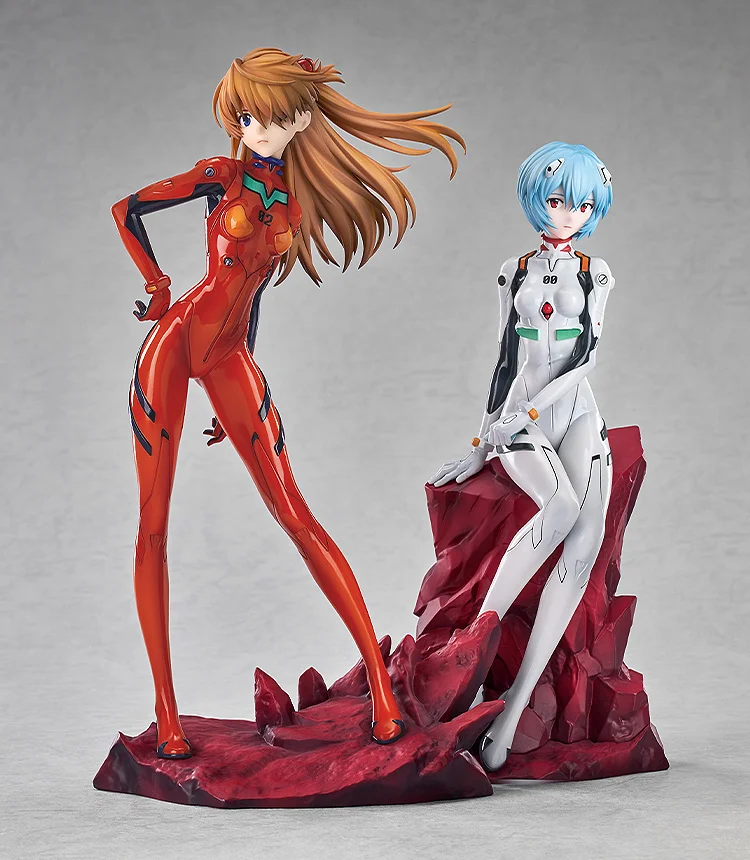 GSC SADAMOTO EVANGELION REI ASUKA STATUES 5