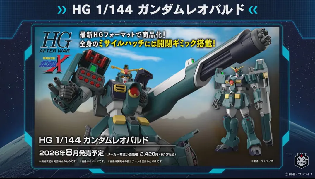 HG 1144 Gundam Leopard stream reveal 3