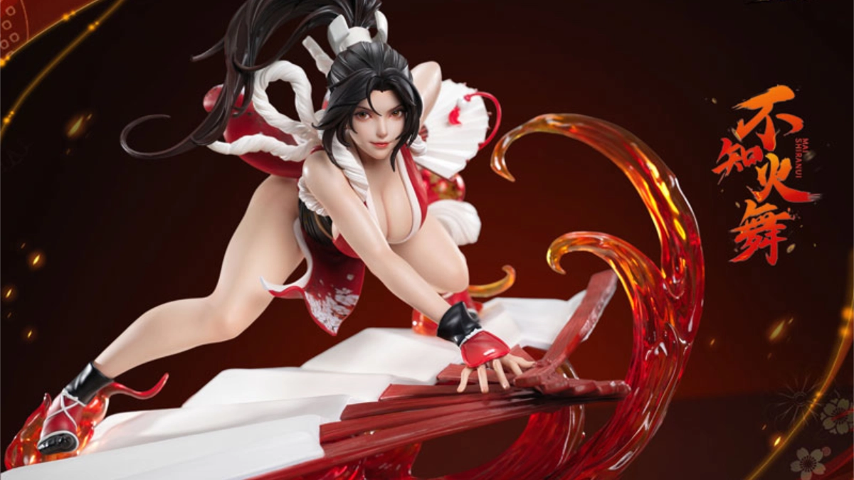 JQ x PIJI THE KING OF FIGHTERS XIV Mai Shiranui statue 1