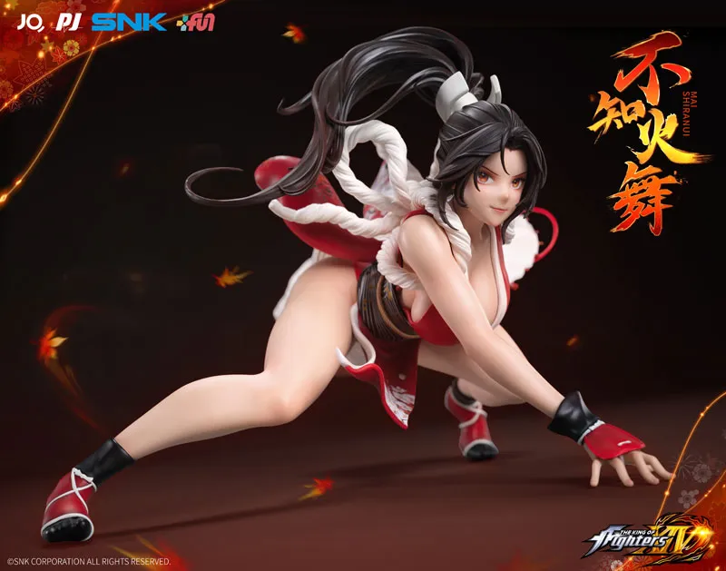 JQ x PIJI THE KING OF FIGHTERS XIV Mai Shiranui statue 10