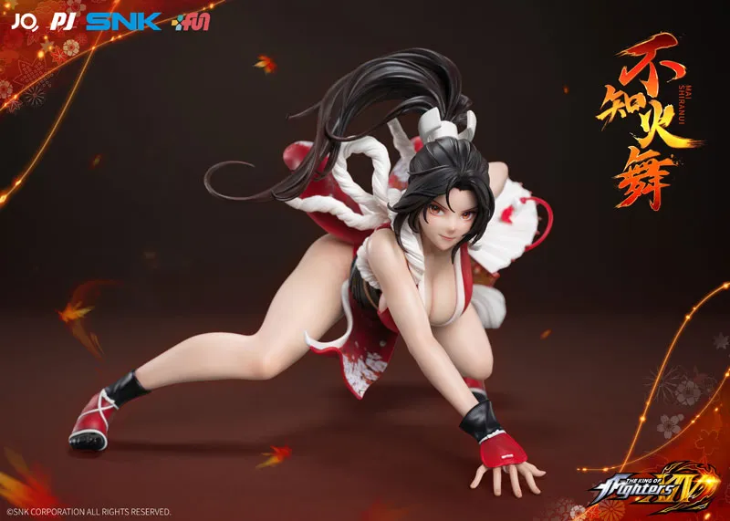 JQ x PIJI THE KING OF FIGHTERS XIV Mai Shiranui statue 12