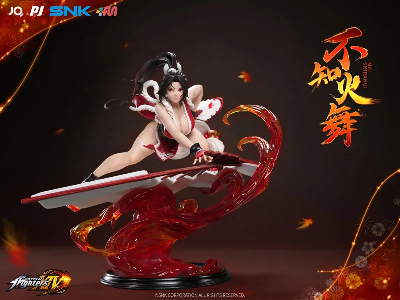 JQ x PIJI THE KING OF FIGHTERS XIV Mai Shiranui statue 3