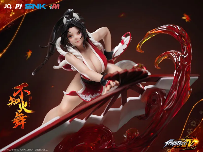 JQ x PIJI THE KING OF FIGHTERS XIV Mai Shiranui statue 5