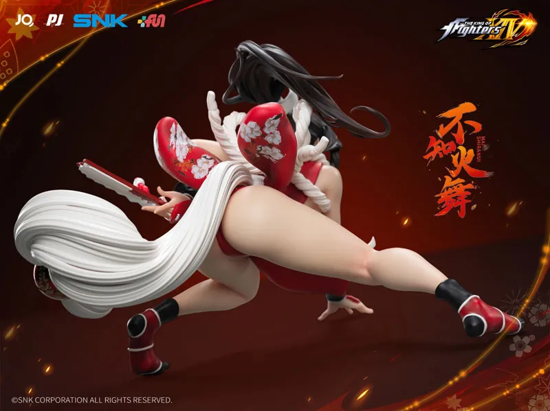 JQ x PIJI THE KING OF FIGHTERS XIV Mai Shiranui statue 9