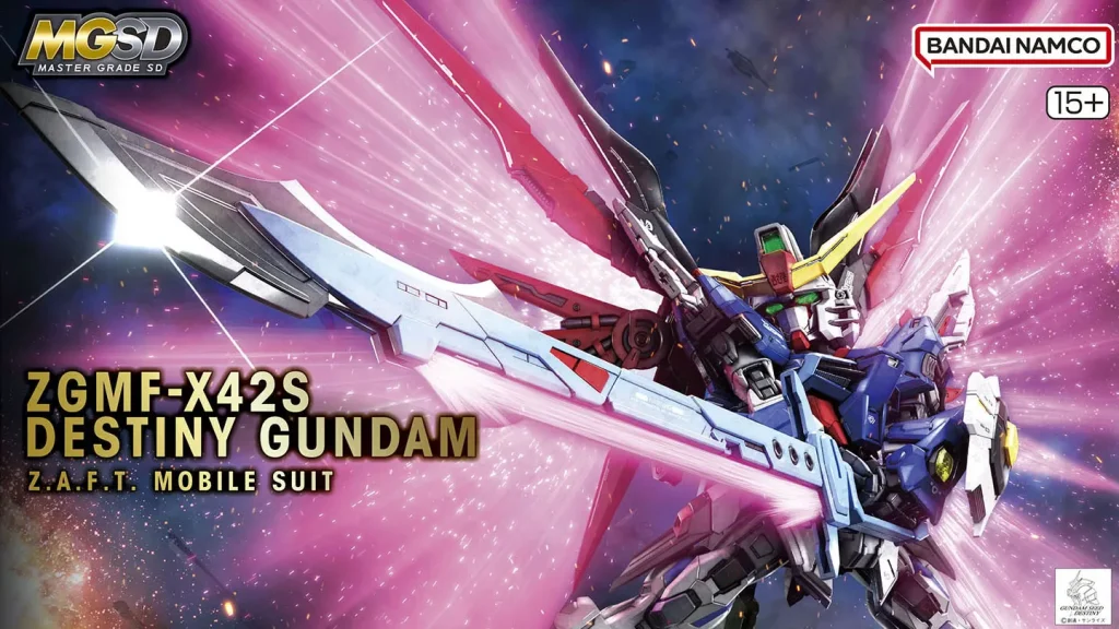 Bandai Fully Unveils MGSD Destiny Gundam Ahead of Release