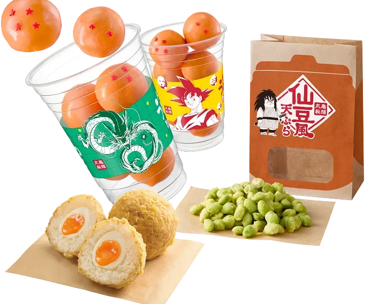 Marugame Udon Dragon Ball Z Collab 1