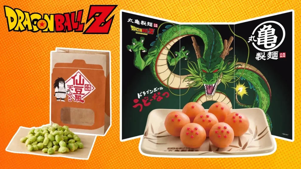 Marugame Udon Dragon Ball Z Collab
