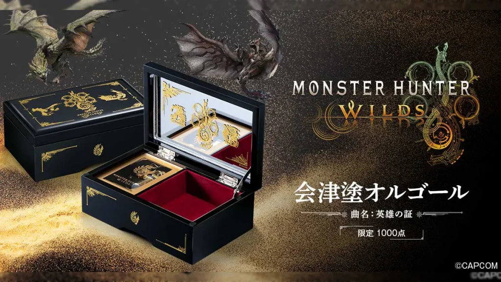 Limited Edition Monster Hunter Wilds Music Box Unveiled by Capcom