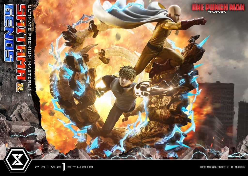 Prime 1 Saitama and Genos Statue 4