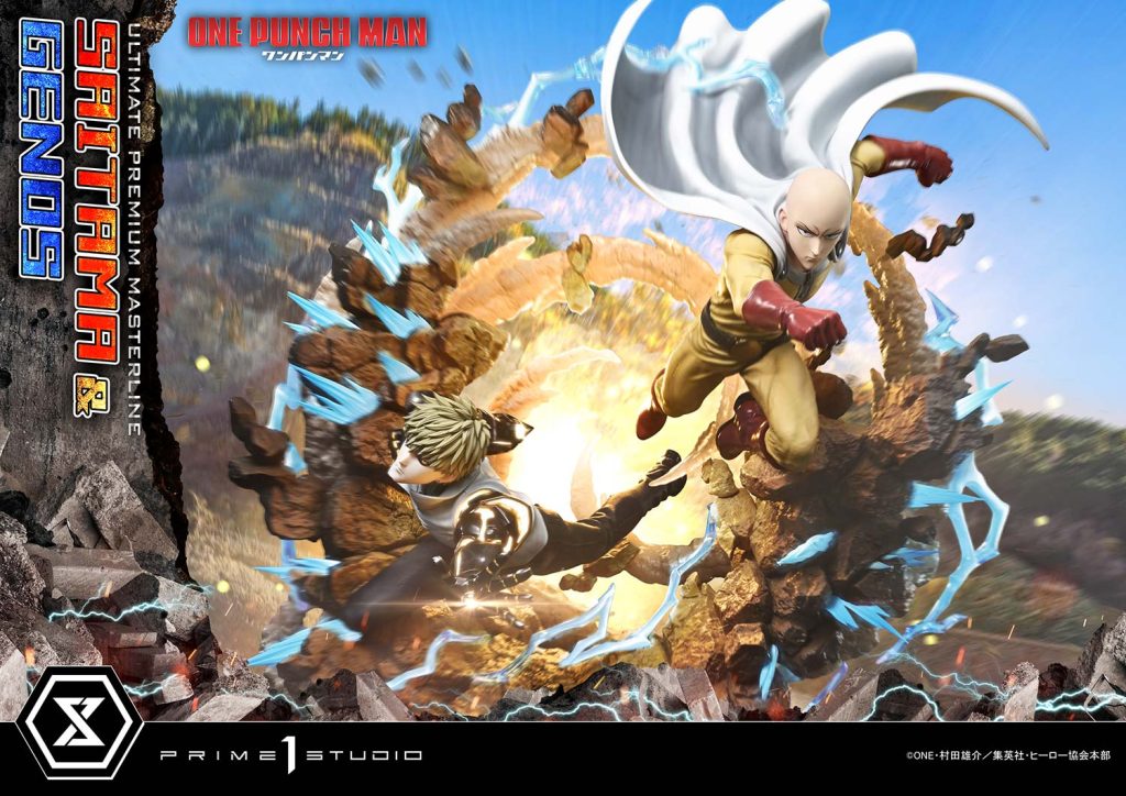 Prime 1 Saitama and Genos Statue 5