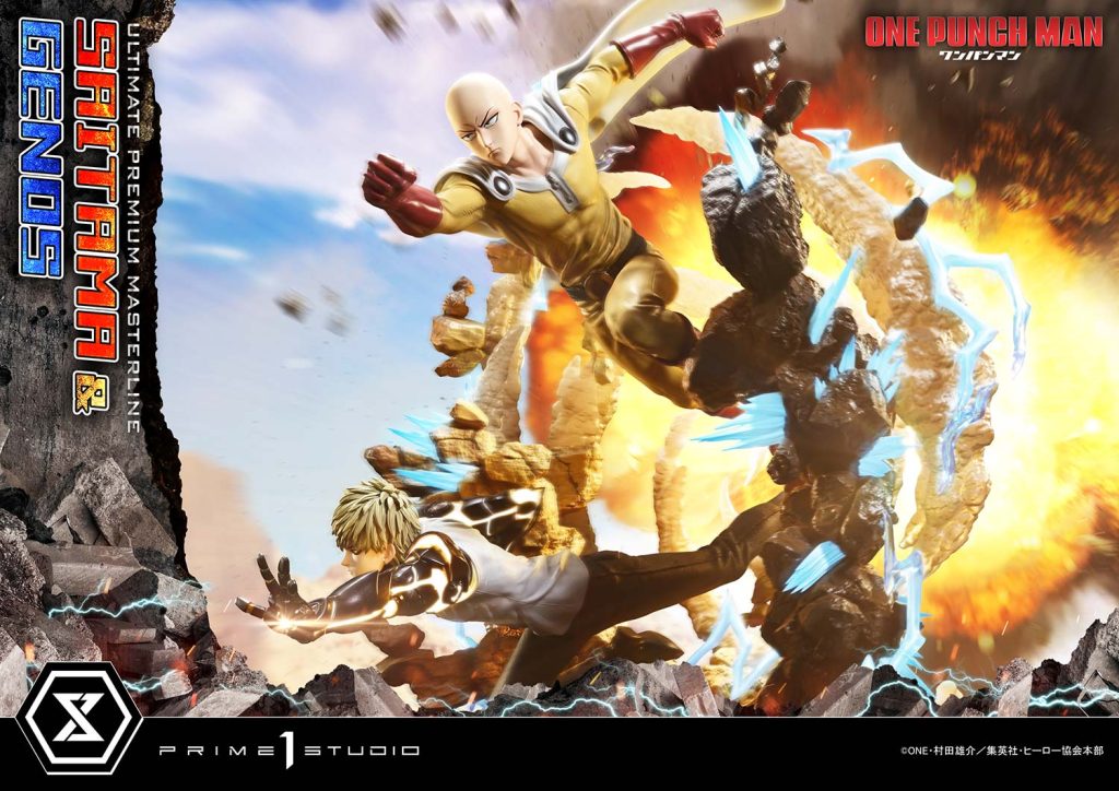 Prime 1 Saitama and Genos Statue 6