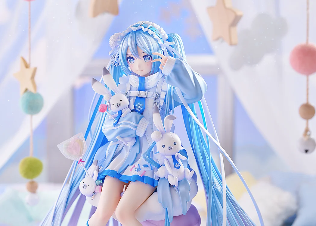 Snow Miku Sky Town 10th Anniversary Statue 2