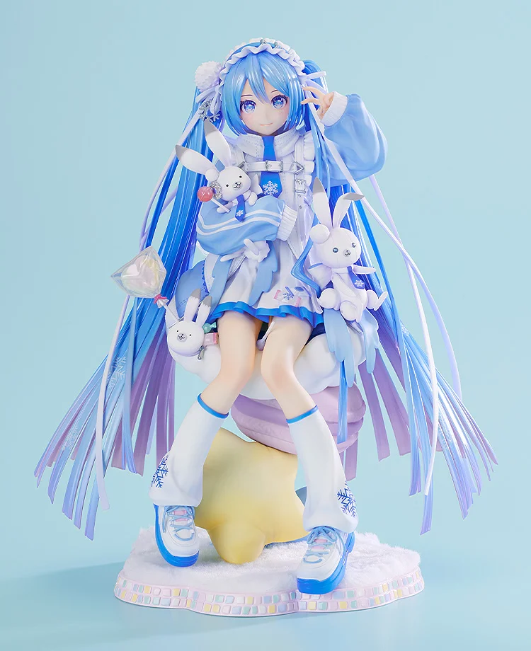 Snow Miku Sky Town 10th Anniversary Statue 5