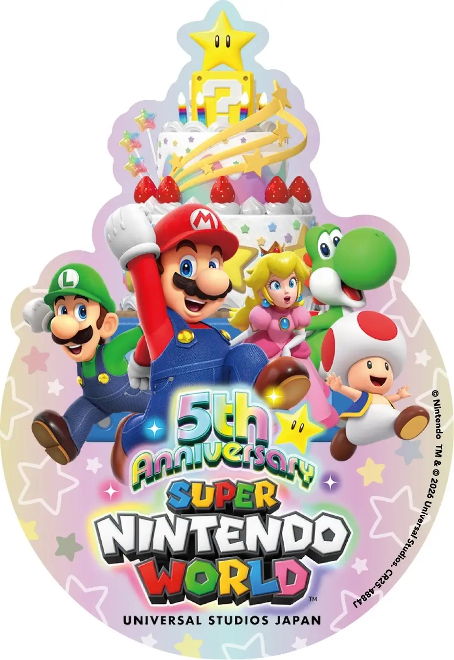 Super Nintendo World 5th Anniversary Merch 13