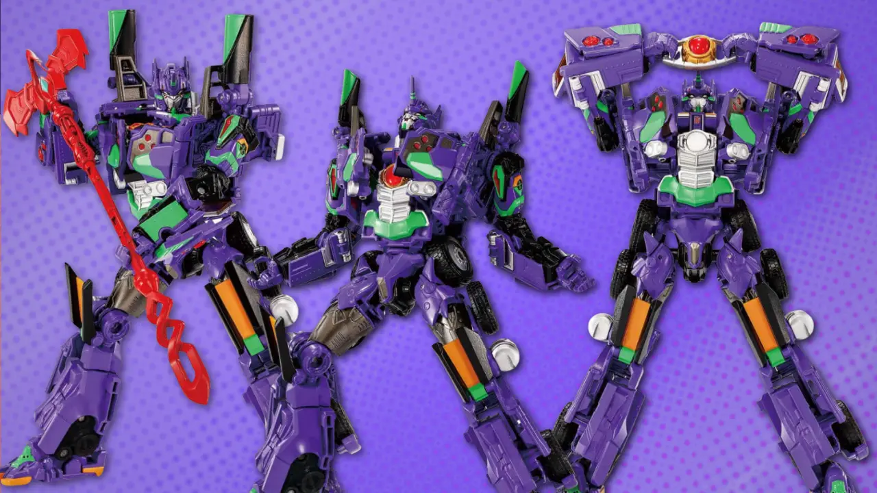 Transformers Evangelion Prime Unit 01 figure 0