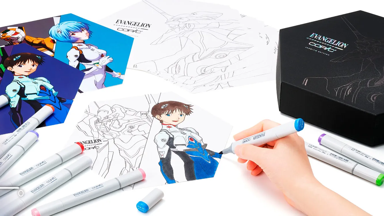 evangelion copic collab 1
