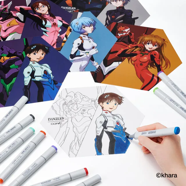 evangelion copic collab 6