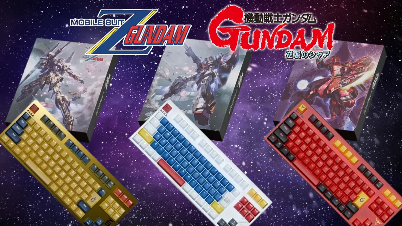 gundam realforce keyboards 0