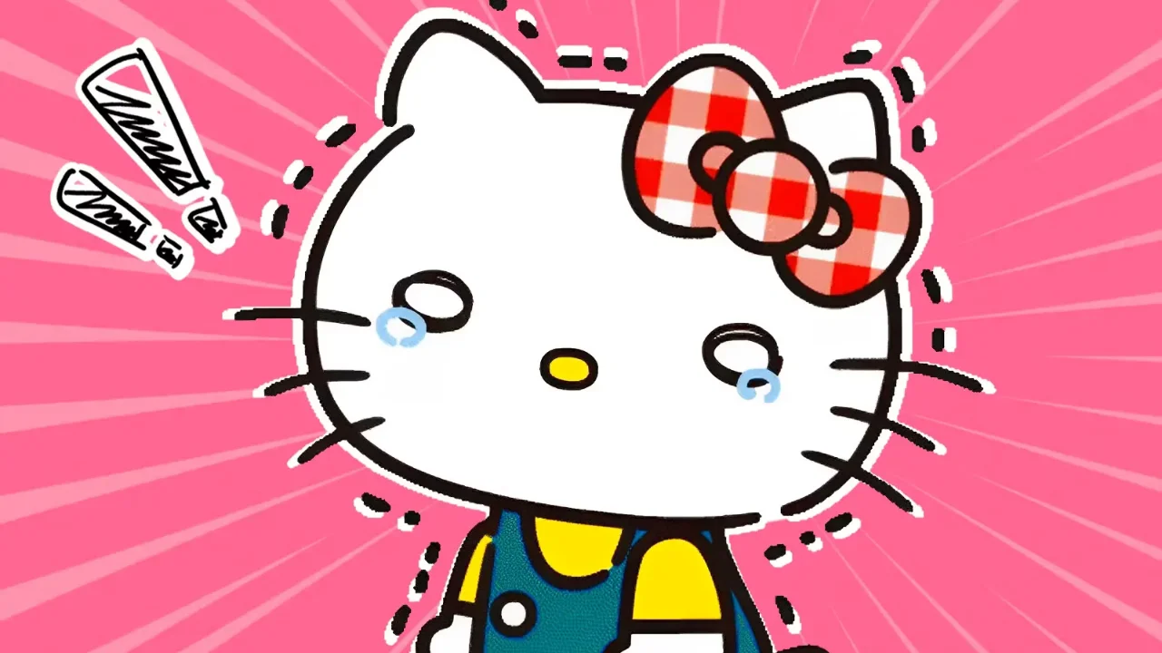 hello kity shock surprise artwork