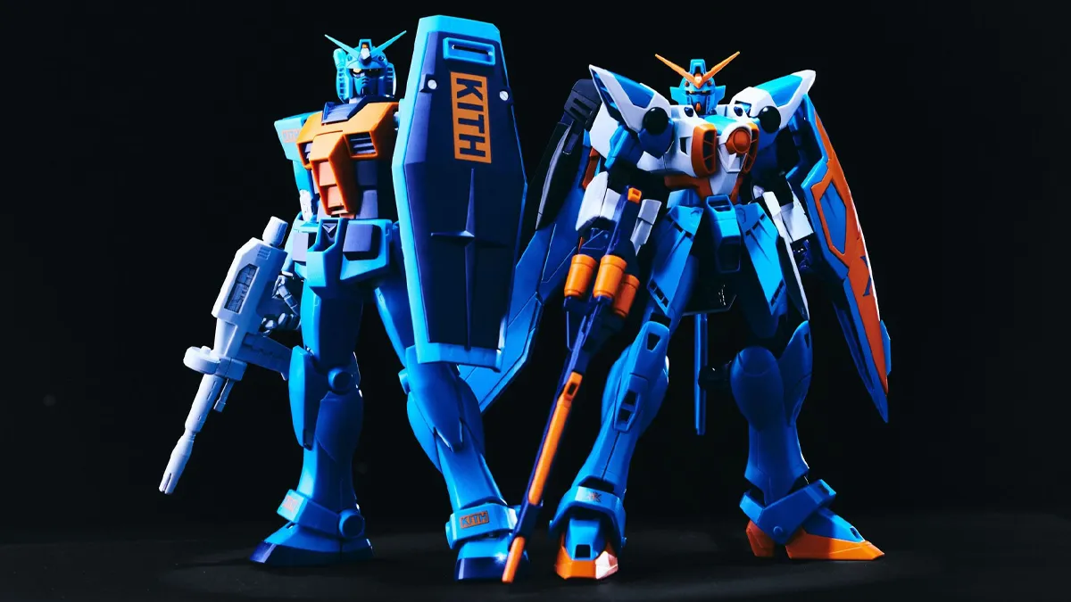 kith gundam gunpla collab 1