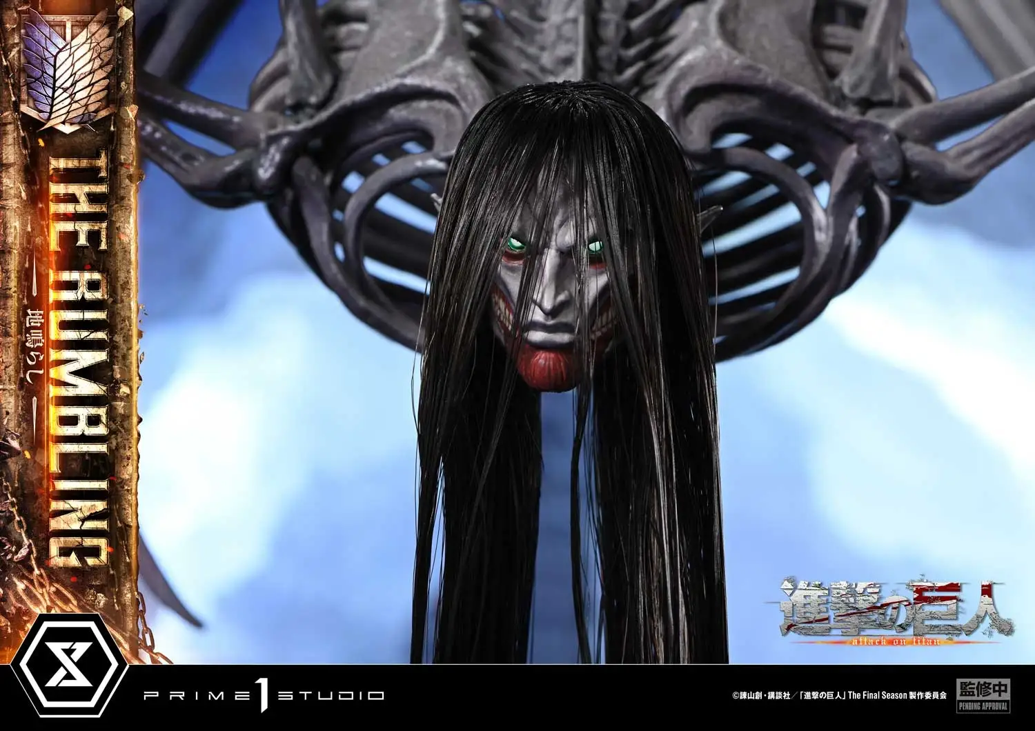 prime 1 attack on titan rumbling statue 8