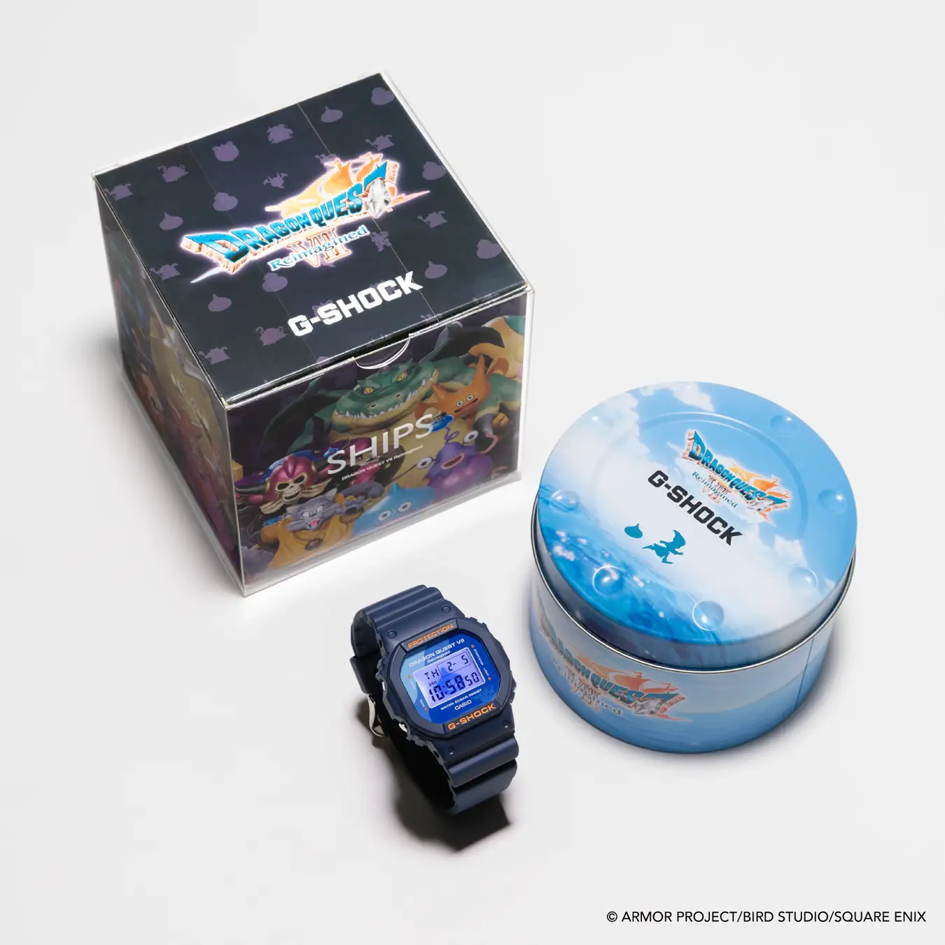 ships dragon quest casio g shock watch 2