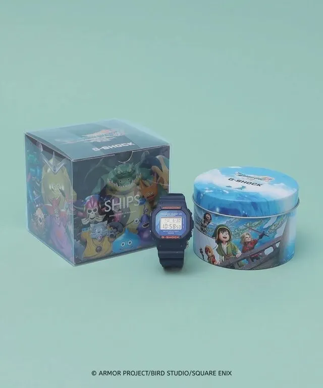 ships dragon quest casio g shock watch 7