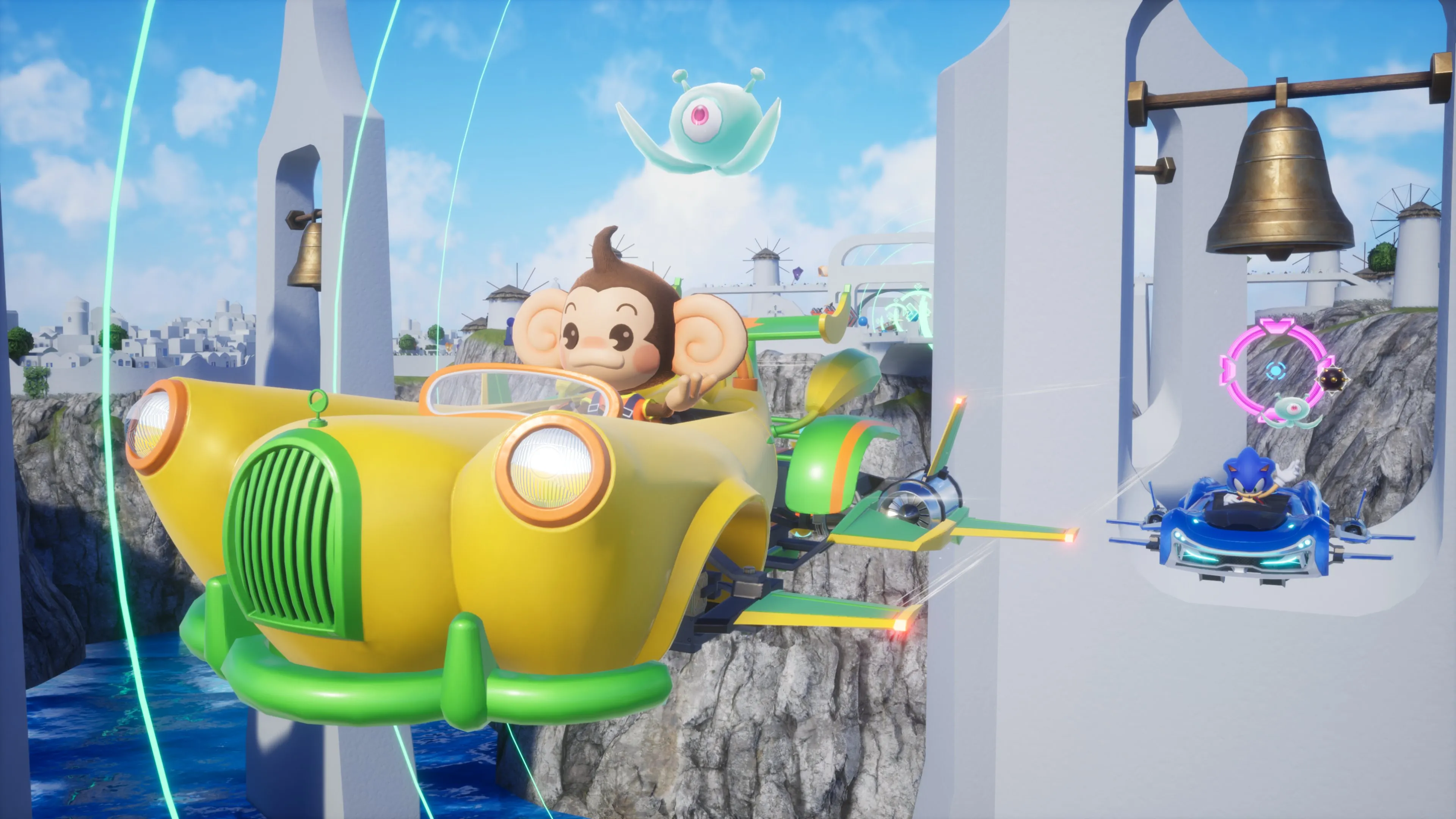 sonic racing crossworlds super monkey ball 3