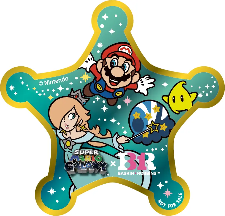 Baskin Robbins x Super Mario Galaxy Collab 11