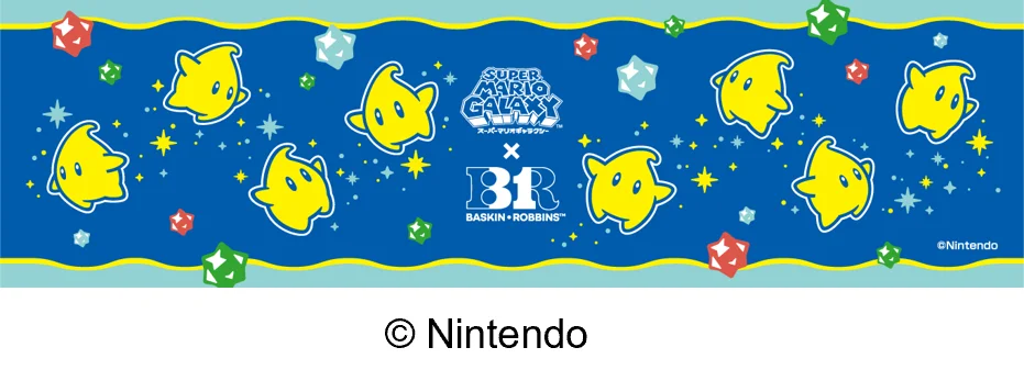 Baskin Robbins x Super Mario Galaxy Collab 17