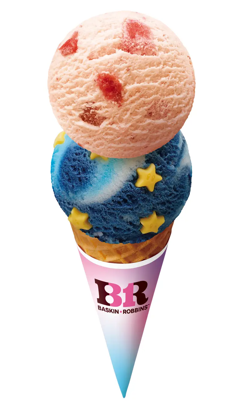 Baskin Robbins x Super Mario Galaxy Collab 4