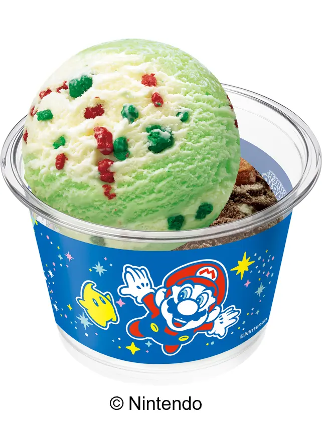 Baskin Robbins x Super Mario Galaxy Collab 5