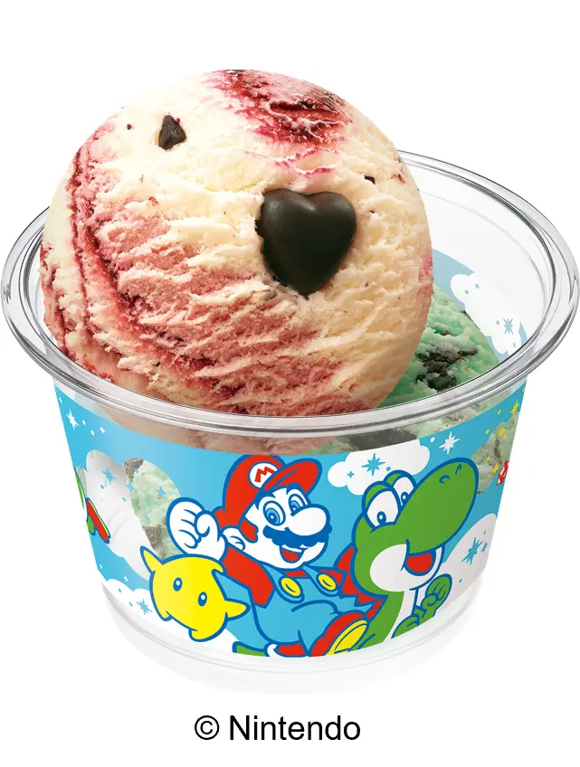 Baskin Robbins x Super Mario Galaxy Collab 6