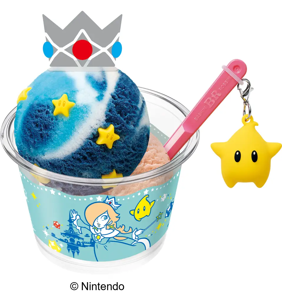Baskin Robbins x Super Mario Galaxy Collab 9