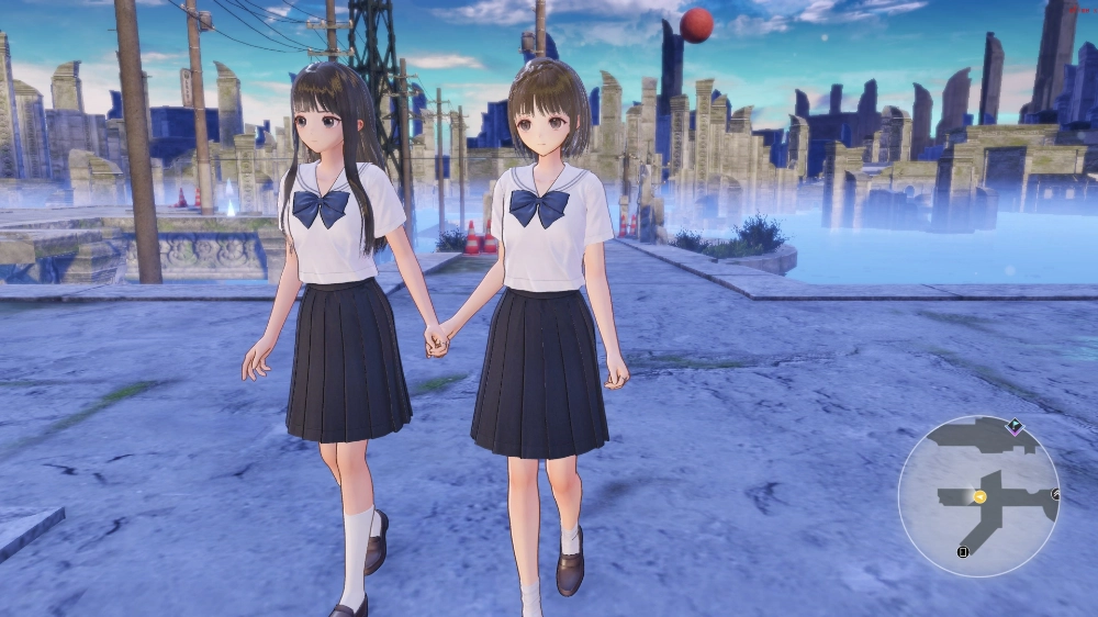 Blue Reflection Quartet 11