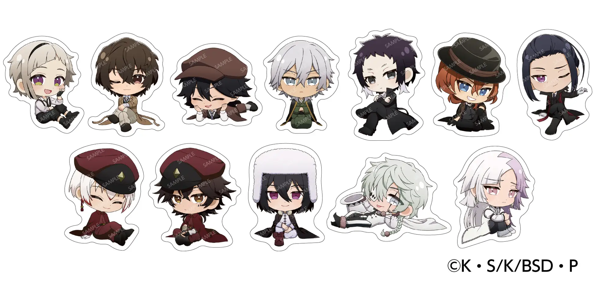 Bungo Stray Dogs x Sushiro Collab 5